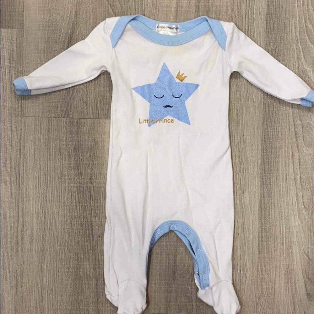 “Little Prince” baby footie
